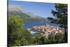 View of Korcula Town, Korcula, Dalmatia, Croatia, Europe-Frank Fell-Stretched Canvas