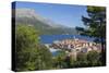 View of Korcula Town, Korcula, Dalmatia, Croatia, Europe-Frank Fell-Stretched Canvas