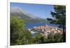 View of Korcula Town, Korcula, Dalmatia, Croatia, Europe-Frank Fell-Framed Photographic Print