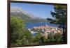 View of Korcula Town, Korcula, Dalmatia, Croatia, Europe-Frank Fell-Framed Photographic Print