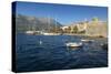 View of Korcula Town, Korcula, Dalmatia, Croatia, Europe-Frank Fell-Stretched Canvas