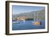 View of Korcula Town, Korcula, Dalmatia, Croatia, Europe-Frank Fell-Framed Photographic Print