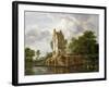 View of Kostverloren Castle on the Amstel-Jacob Isaaksz. Or Isaacksz. Van Ruisdael-Framed Giclee Print