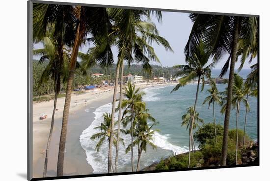 View of Kovalam Beach, Trivandrum, Kerala, India, Asia-Balan Madhavan-Mounted Photographic Print