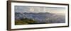 View of Kowloon and Hong Kong Island from Tate's Cairn, Kowloon, Hong Kong-Ian Trower-Framed Photographic Print