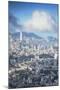 View of Kowloon and Hong Kong Island, Hong Kong, China, Asia-Ian Trower-Mounted Photographic Print