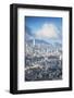 View of Kowloon and Hong Kong Island, Hong Kong, China, Asia-Ian Trower-Framed Photographic Print