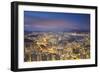 View of Kowloon and Hong Kong Island, Hong Kong, China-Ian Trower-Framed Photographic Print