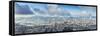 View of Kowloon and Hong Kong Island, Hong Kong, China-Ian Trower-Framed Stretched Canvas