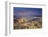 View of Kowloon and Hong Kong Island, Hong Kong, China-Ian Trower-Framed Photographic Print