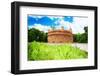 View of Krakow Barbican (Basztowa) in Summer-SerrNovik-Framed Photographic Print