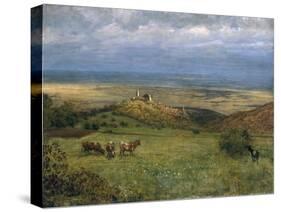 View of Kronberg in Taunus, Germany, 1879-Hans Thoma-Stretched Canvas