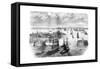 View of Kronstadt, Russia, 1882-1884-null-Framed Stretched Canvas