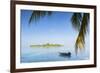 View of Kuramathi Island, Rasdhoo Island, Northern Ari Atoll, Maldives, Indian Ocean, Asia-Ian Trower-Framed Photographic Print