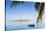 View of Kuramathi Island, Rasdhoo Island, Northern Ari Atoll, Maldives, Indian Ocean, Asia-Ian Trower-Stretched Canvas