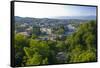 View of Kutaisi, Second Largest City in Georgia-Michael Runkel-Framed Stretched Canvas