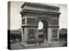 View of L'Arc De Triomphe in Paris-Bettmann-Stretched Canvas