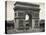 View of L'Arc De Triomphe in Paris-Bettmann-Stretched Canvas