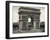 View of L'Arc De Triomphe in Paris-Bettmann-Framed Premium Photographic Print