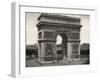 View of L'Arc De Triomphe in Paris-Bettmann-Framed Photographic Print