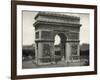 View of L'Arc De Triomphe in Paris-Bettmann-Framed Photographic Print