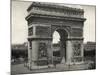 View of L'Arc De Triomphe in Paris-Bettmann-Mounted Photographic Print