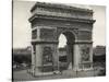 View of L'Arc De Triomphe in Paris-Bettmann-Stretched Canvas