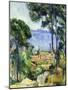 View of L'estaque and the Chateau D'if Par Cezanne, Paul (1839-1906). Oil on Canvas, Size : 71X57,7-Paul Cezanne-Mounted Giclee Print