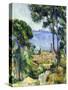 View of L'estaque and the Chateau D'if Par Cezanne, Paul (1839-1906). Oil on Canvas, Size : 71X57,7-Paul Cezanne-Stretched Canvas