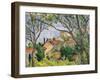 View of L'Estaque Through the Trees, 1879-Paul C?zanne-Framed Giclee Print