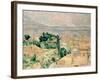 View of L'Estaque-Paul Cézanne-Framed Giclee Print