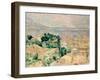 View of L'Estaque-Paul Cézanne-Framed Giclee Print