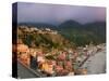 View of La Chinalea, Fisherman's District, Scilla, Calabria, Italy-Walter Bibikow-Stretched Canvas