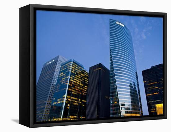 View of La Defense, the Main Business District of Paris, France-Carlos Sanchez Pereyra-Framed Stretched Canvas