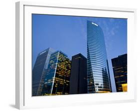 View of La Defense, the Main Business District of Paris, France-Carlos Sanchez Pereyra-Framed Photographic Print