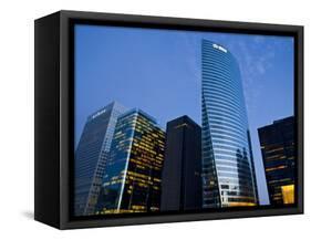 View of La Defense, the Main Business District of Paris, France-Carlos Sanchez Pereyra-Framed Stretched Canvas