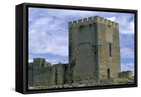 View of La Mota Fortress, Alcala La Real, Andalucia, Spain, 13th-14th Century-null-Framed Stretched Canvas