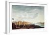 View of La Valletta During the Siege of 1800, Engraved by Francis Chesham, 1803-Captain James Weir-Framed Giclee Print