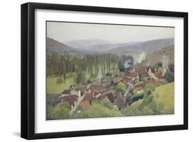 View of Labastide Du Vert, France, 1935-Henri Martin-Framed Giclee Print