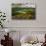 View of Ladybower Reservoir and flowering purple heather, Peak District National Park, Derbyshire-Frank Fell-Photographic Print displayed on a wall