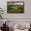 View of Ladybower Reservoir and flowering purple heather, Peak District National Park, Derbyshire-Frank Fell-Framed Photographic Print displayed on a wall