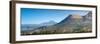 View of Lago del San Pablo and Imbabura volcano from terrace Sacha Ji, Imbabura Province, Ecuador-null-Framed Photographic Print