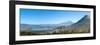 View of Lago del San Pablo and Imbabura volcano from terrace Sacha Ji, Imbabura Province, Ecuador-null-Framed Photographic Print