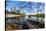 View of Laguna de los Coipos and High Rise Buildings in Puerto Madero, City of Buenos Aires, Buenos-Karol Kozlowski-Stretched Canvas