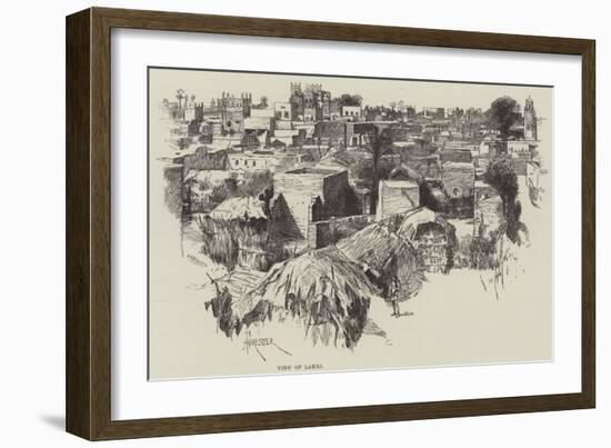 View of Lahej-Amedee Forestier-Framed Giclee Print