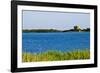 View of Lake and Reeds, Capalbio, Tuscany, Italy-Stefano Amantini-Framed Photographic Print