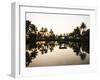 View of Lake at Sunset, Backwaters Near North Paravoor, Kerala, India, South Asia-Ben Pipe-Framed Photographic Print