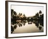 View of Lake at Sunset, Backwaters Near North Paravoor, Kerala, India, South Asia-Ben Pipe-Framed Photographic Print