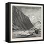 View of Lake Bandak, Bandaksvand, Norway-null-Framed Stretched Canvas