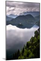 View of Lake Bled from Lake Bled Castle-Matthew Williams-Ellis-Mounted Photographic Print